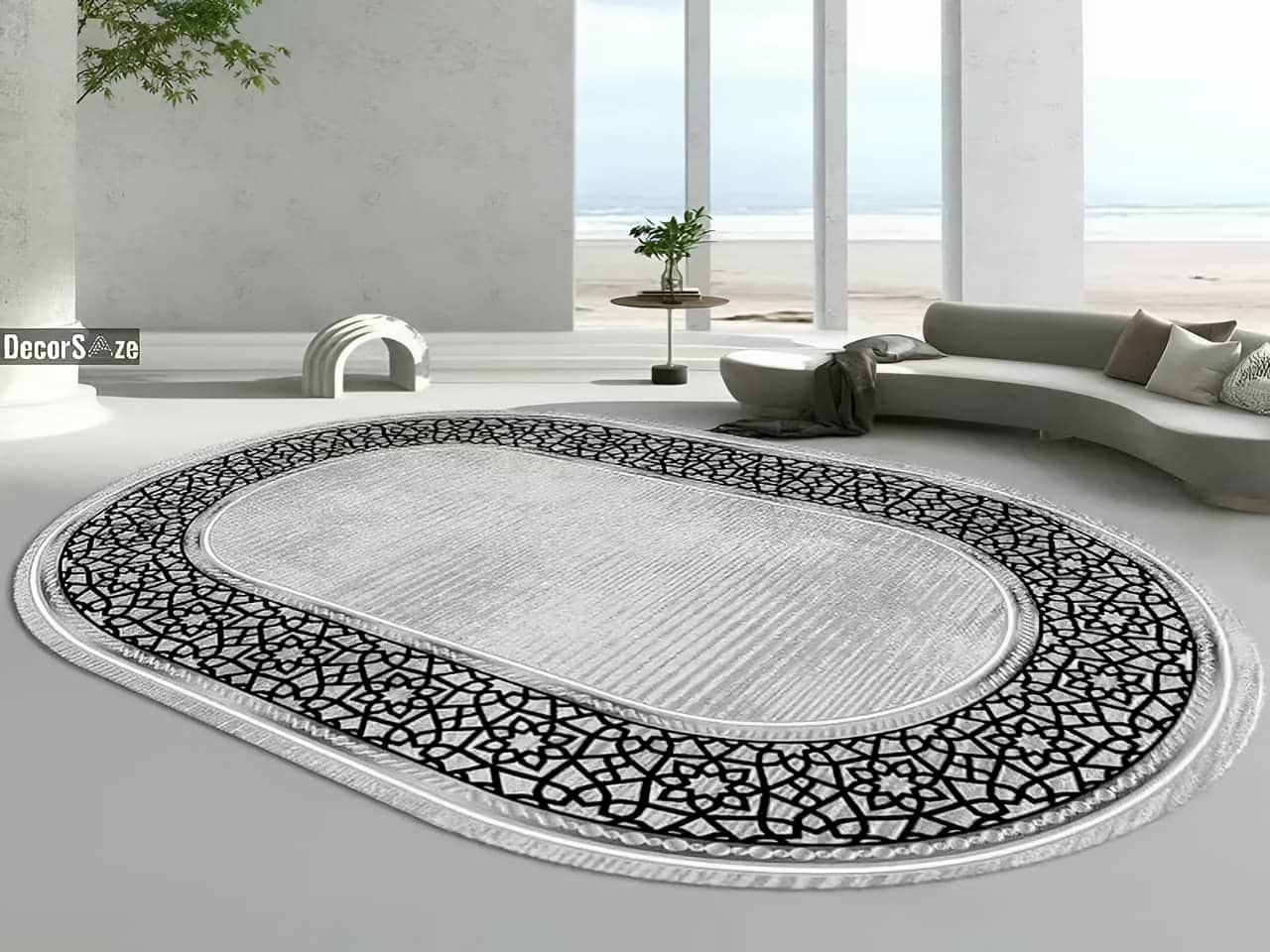 بررسی دکوراسیون چیدمان فرش در سالن پذیرایی