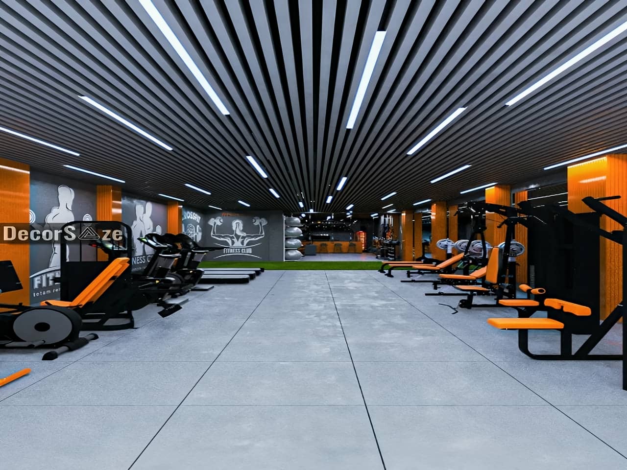 خدمات طراحی فضای ورزشی باشگاه