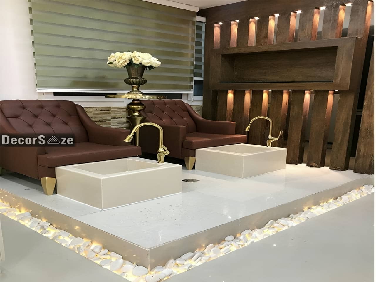 طراحی دکوراسیون سالن زیبایی مدرن