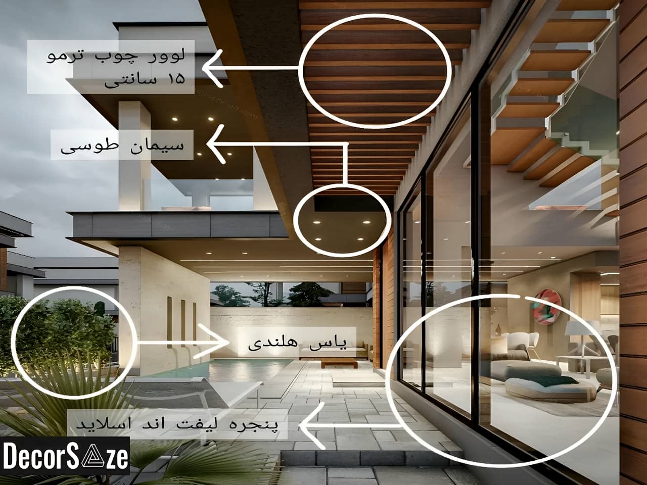 تجهیزات دکوراسیون خارجی