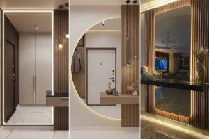 دکوراسیون آینه کاری اتاق پذیرایی