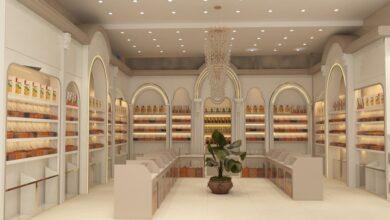 دکوراسیون عطر فروشی