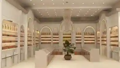 دکوراسیون عطر فروشی
